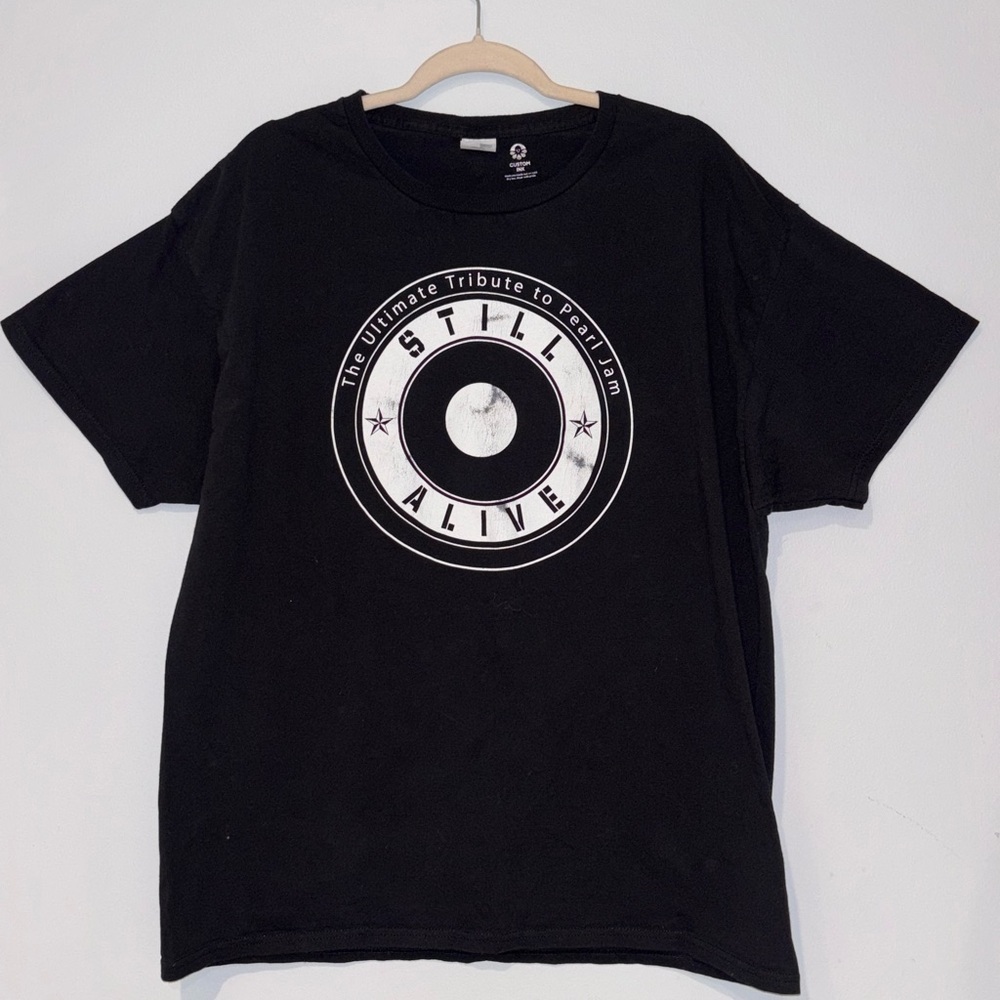 Pearl Jam RARE Tribute Collectors Screen Printed Tee Hanes Custom Ink